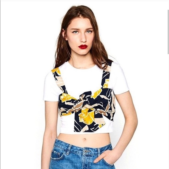 Zara Crop Top- New with tags✨No Bargain❗️ - Picture 4 of 14